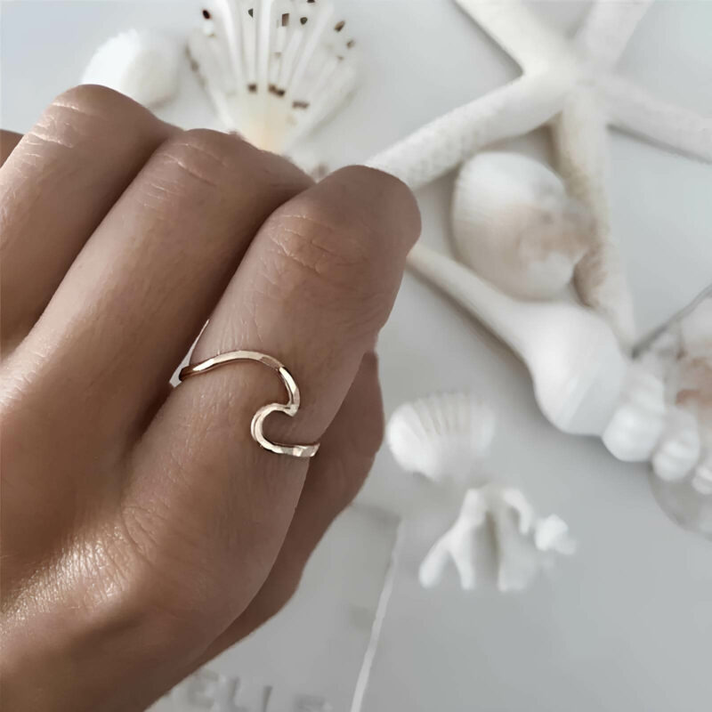 bague vague 1 Wave ring