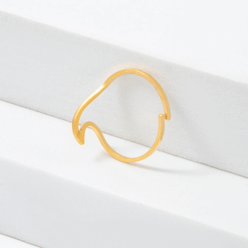 bague vague 4 Wave ring