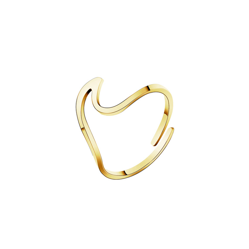 bague vague or Wave ring